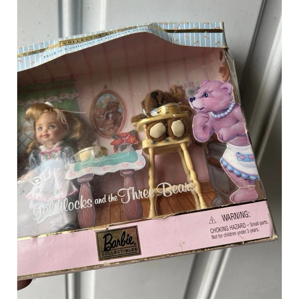 Barbie Goldilocks and the Three Bears Kelly Doll Storybook Favorites Series 2000